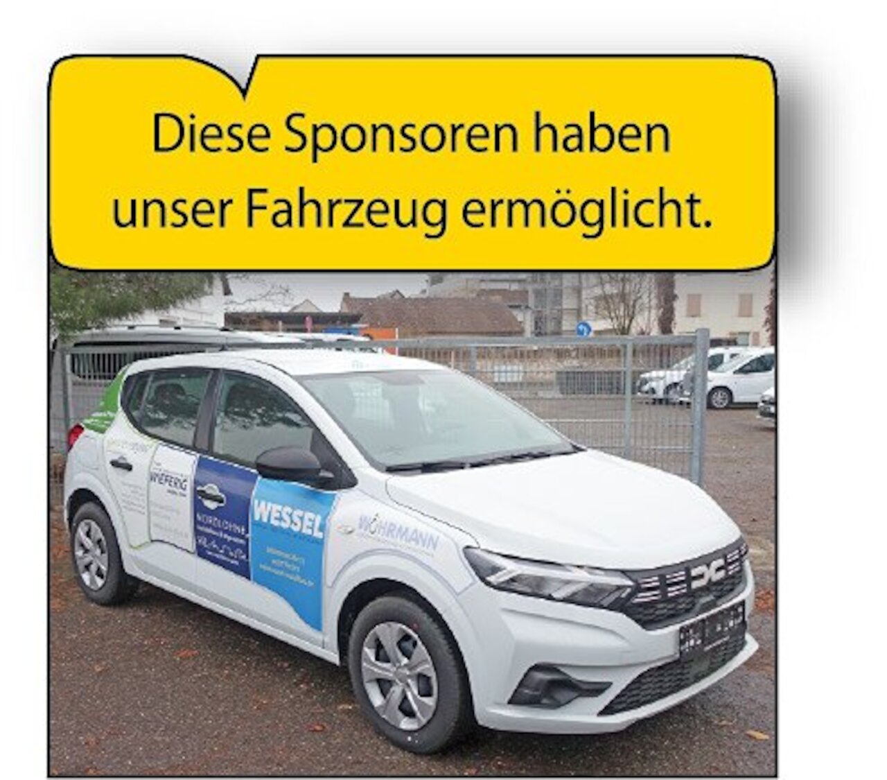 Dank an unsere Sponsoren