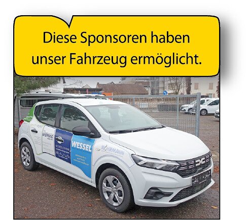 Gesponsortes Fahrzeug